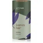 Attitude Leaves Bar Herbal Musk tuhý deodorant bez obsahu hliníkových solí 85 g