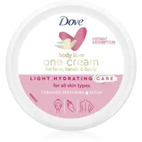 Dove Body Love Light Hydratation ľahký krém na telo a tvár 250 ml