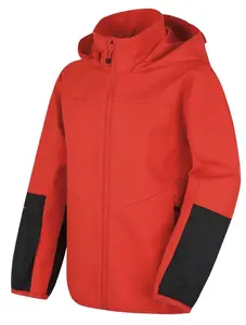 Husky  Sonny K red, 152 Detská softshell bunda