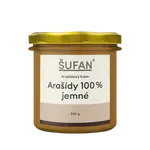 ŠUFAN Arašidové maslo 100% jemné 330 g