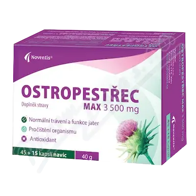 NOVENTIS Pestrec Max 60 kapsúl