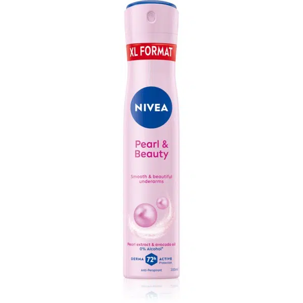NIVEA Pearl & Beauty antiperspirant v spreji 72h 200 ml