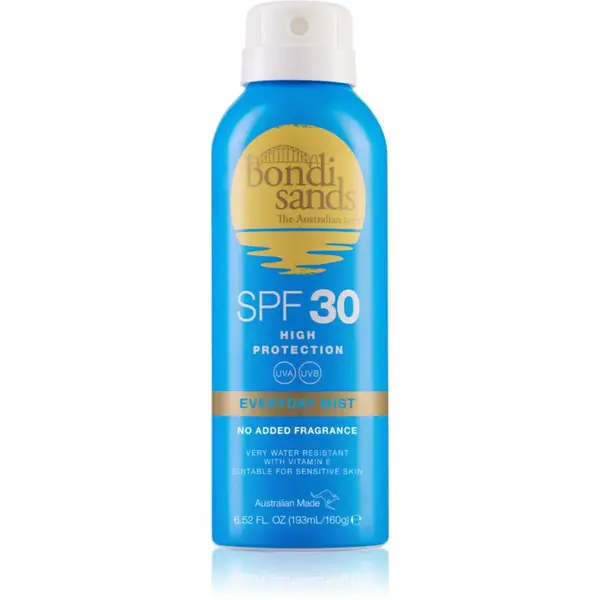 Bondi Sands SPF 30 Everyday Mist vodeodolný sprej na opaľovanie SPF 30 160 g