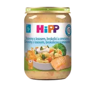 HIPP Cestoviny s lososom, brokolicou a smotanou 250 g