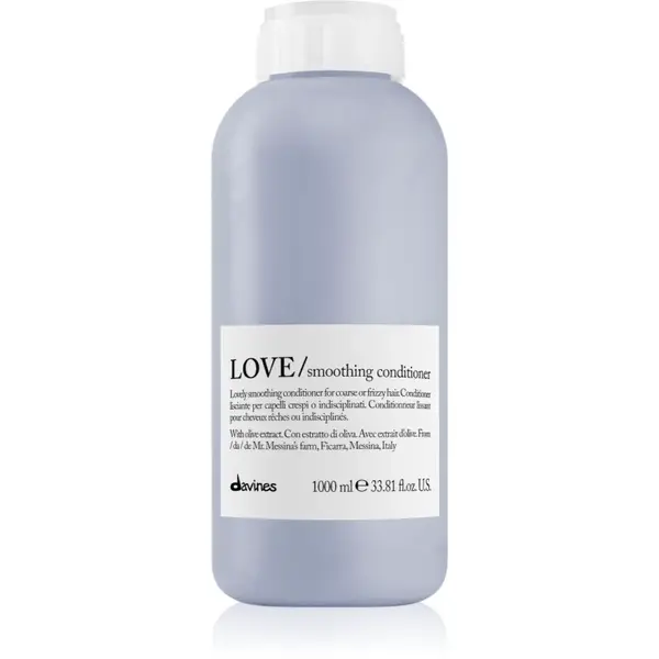 Davines Essential Haircare LOVE Smoothing Conditioner uhladzujúci kondicionér pre nepoddajné a krepovité vlasy 1000 ml