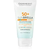 Dermedic Sunbrella ochranný krém pre mastnú a zmiešanú pleť SPF 50+ 50 g