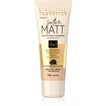 Eveline Cosmetics Satin Matt zmatňujúci make-up s extraktom zo slimáka odtieň 103 Natural 30 ml