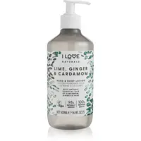I Love Naturals Lime, Ginger & Cardamom telové mlieko 500 ml