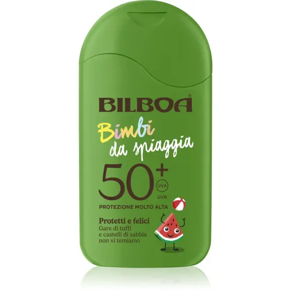 Bilboa Bimbi Latte opaľovacie mlieko pre deti SPF 50+ 200 ml