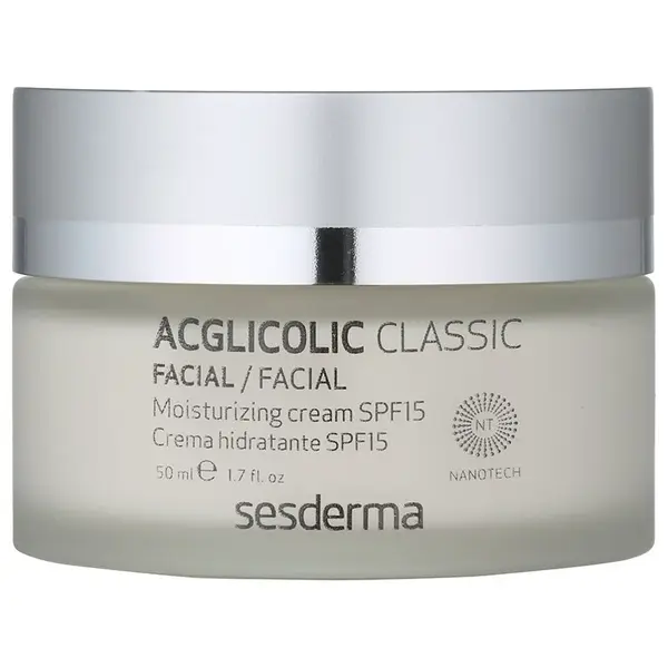 Sesderma Acglicolic Classic Facial omladzujúci hydratačný krém SPF 15 50 ml