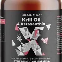 BRAINMAX Krill Oil s astaxantínom 100 kapsúl