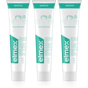 Elmex Sensitive pasta pre citlivé zuby 3x75 ml