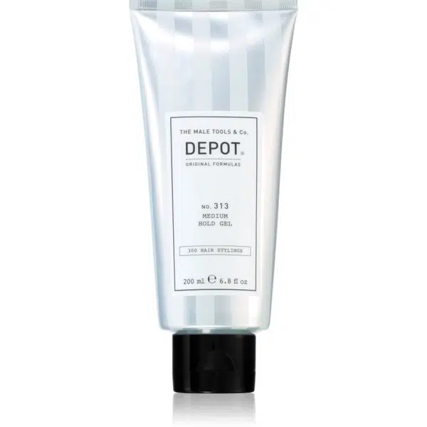 DEPOT 300 HAIR STYLING NO. 313 MEDIUM HOLD GEL gél na vlasy pre fixáciu a tvar 200 ml