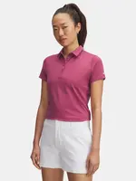 Women's T-shirt Under Armour UA Playoff SS Polo-RED - Women's