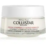 Collistar Attivi Puri Vitamin C + Ferulic Acid Cream rozjasňujúci krém s vitamínom C 50 ml