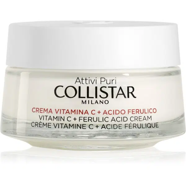 Collistar Attivi Puri Vitamin C + Ferulic Acid Cream rozjasňujúci krém s vitamínom C 50 ml