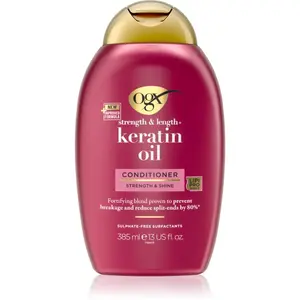 OGX Keratin Oil posilňujúci kondicionér s keratínom a argánovým olejom 385 ml