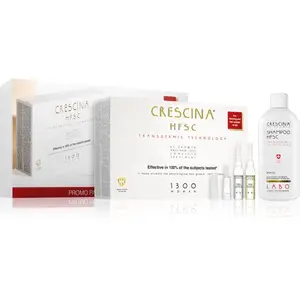 Crescina Transdermic 1300 Re-Growth and Anti-Hair Loss starostlivosť pre podporu rastu a proti vypadávaniu vlasov pre ženy výhodné balenie