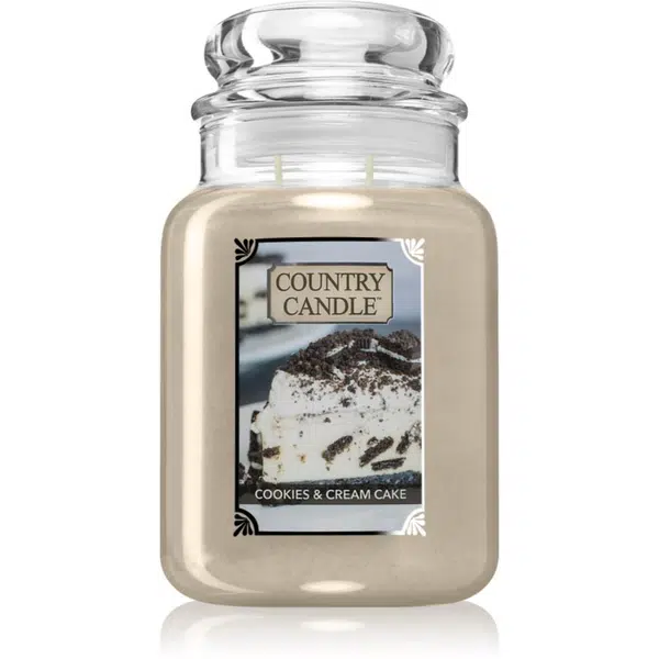 Country Candle Cookies & Cream Cake vonná sviečka 680 g