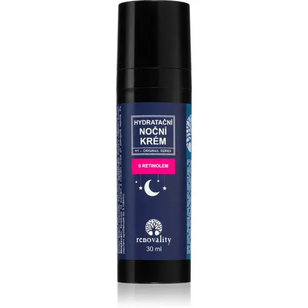 Renovality Hydratační noční krém s retinolem krém proti vráskam 30 ml