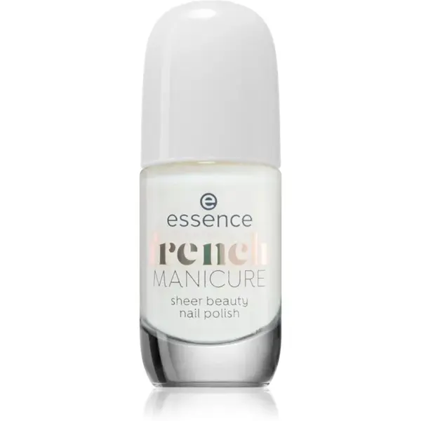 essence French MANICURE lak na nechty odtieň 02 - rosé on ice 8 ml