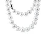 Klasický náhrdelník z perel Jižního Pacifiku se zlatým zapínáním KLENOTA