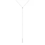 Náhrdelník z ružového zlata s bezel diamantom KLENOTA