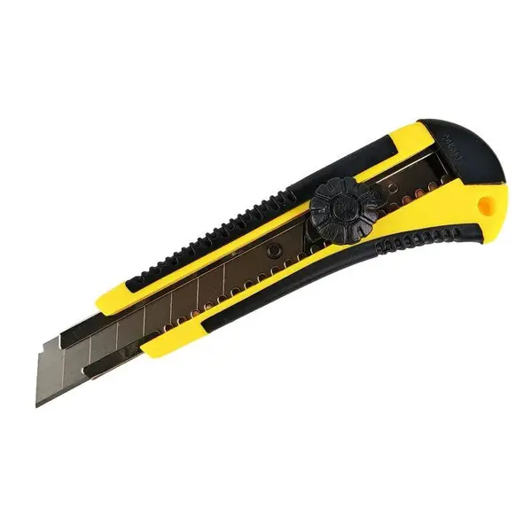 Nůž odlamovací s aretačním kolečkem, SET s náhradními čepelkami, 25 mm, ENPRO