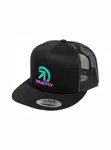 Meatfly kšiltovka Kail Trucker Snapback Magenta / Black | Černá | Velikost One Size