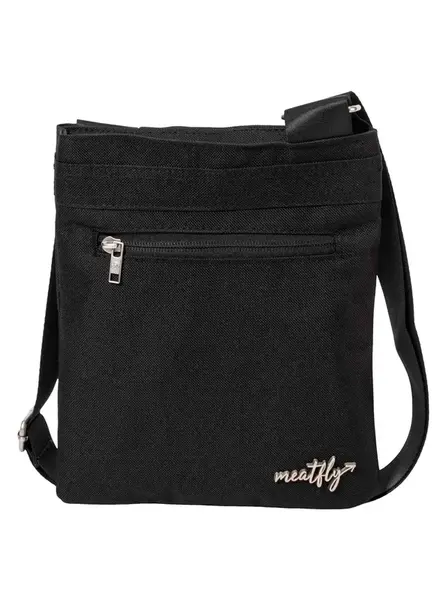 Meatfly dámská kabelka Dixie Black | Černá | Objem 0,4 L
