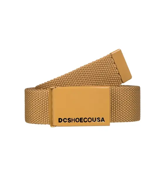 Dc shoes pásek Web Belt 3 Medal Bronze | Hnědá | Velikost One Size
