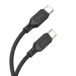 Hoco X90 kabel USB-C - USB-C, 3A 60W, 1 m, černý