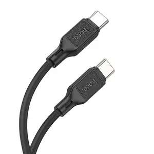 Hoco X90 kabel USB-C - USB-C, 3A 60W, 1 m, černý