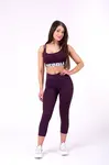 Nebbia Airy Straps sportovní podprsenka 693, M, burgundy