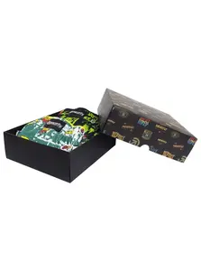 Meatfly pánské boxerky Agostino Green Comics Gift Pack | Zelená | Velikost XXL