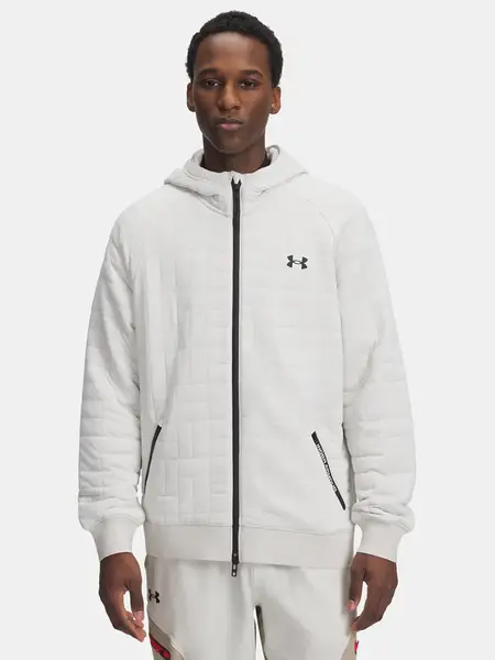 Under Armour UA Unstoppable Flc Txtr FZ-WHT Men's Sweatshirt - Men's
