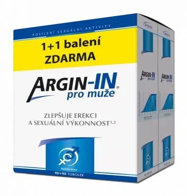 Argin-IN pro muže tob.90 + Argin-IN tob.90 zdarma