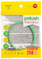 Náramek s citronellovou vůní zelený Yetush