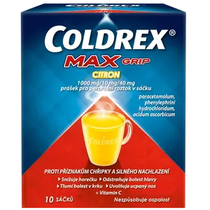 Coldrex MAXGrip Citron 10 sáčků