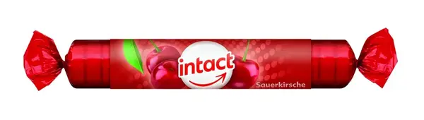 Intact hroznový cukr s vitaminem C, třešeň 16ks