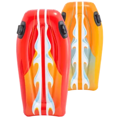 Matrace plovací do vody s úchyty - Červená