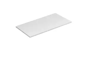 Kludi Icos - Doska pod umývadlo 100x50 cm, matná biela 50T10053