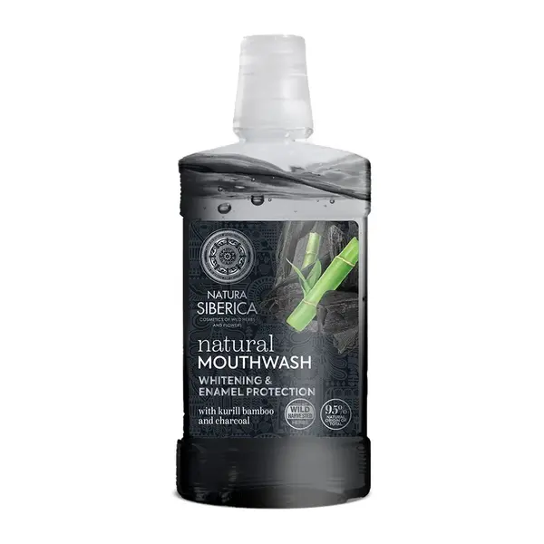 Natura Siberica Ústní voda Bambusové uhlí 520 ml