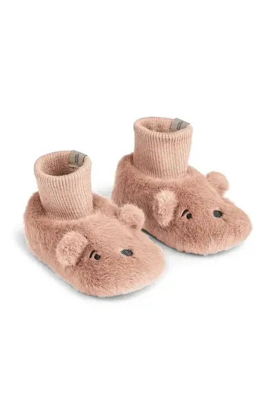 Detské papuče Liewood Beth Bear Plush Slipper