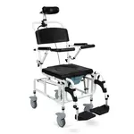 Toaletný a sprchovací polohovateľný vozík Master Tim Plus, šírka sedadla 46cm