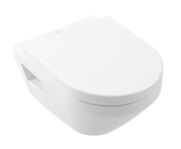 Villeroy & Boch Architectura - Závesné WC s doskou SoftClosing, TwistFlush, alpská biela 5684CL01