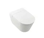 Villeroy & Boch ViClean - Elektronický bidet s keramikou, závesný, DirectFlush, CeramicPlus, SoftClosing, alpská biela V22EM101