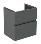 Ideal Standard Finesse - Umývadlová skrinka, 50x38x55 cm, 2 zásuvky, matný antracit E3378Y2
