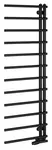 Sapho Topení - Topné těleso 151x50 cm, matná černá IR151B