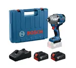 Bosch - 18V AKU rázový utahovák GDS 18V-780, 2x aku 5,0 Ah Li-Ion, nabíječka 06019P4021